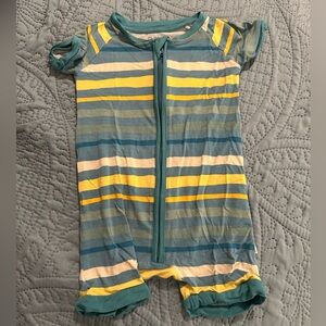 Little Sleepies Garden Stripe shortie